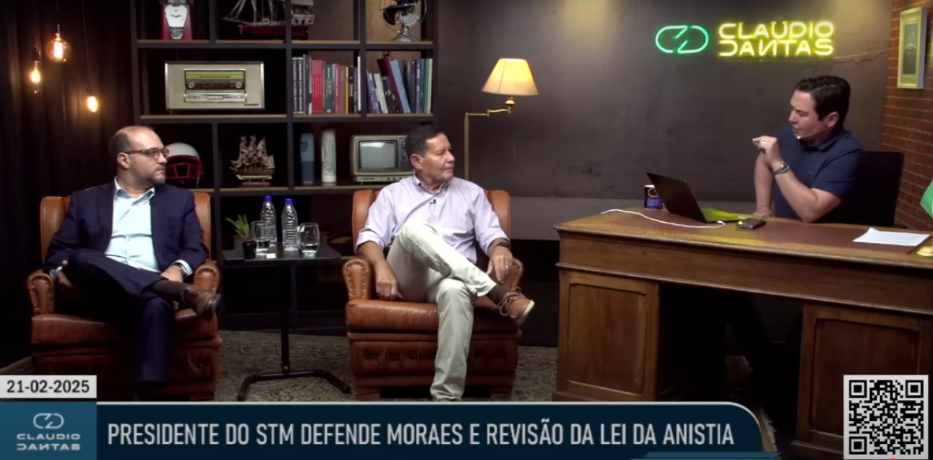 Dantas Questiona Mourão: Por que o Senhor Não Está na Denúncia?; Assista