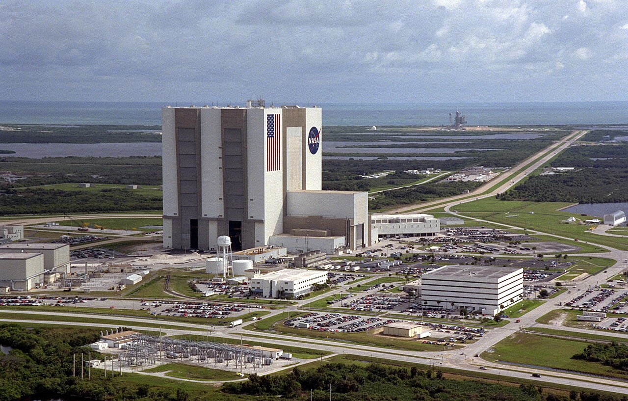 Centro Espacial Kennedy, na Flórida, onde foram encontrados espiões chineses. Foto: NASA