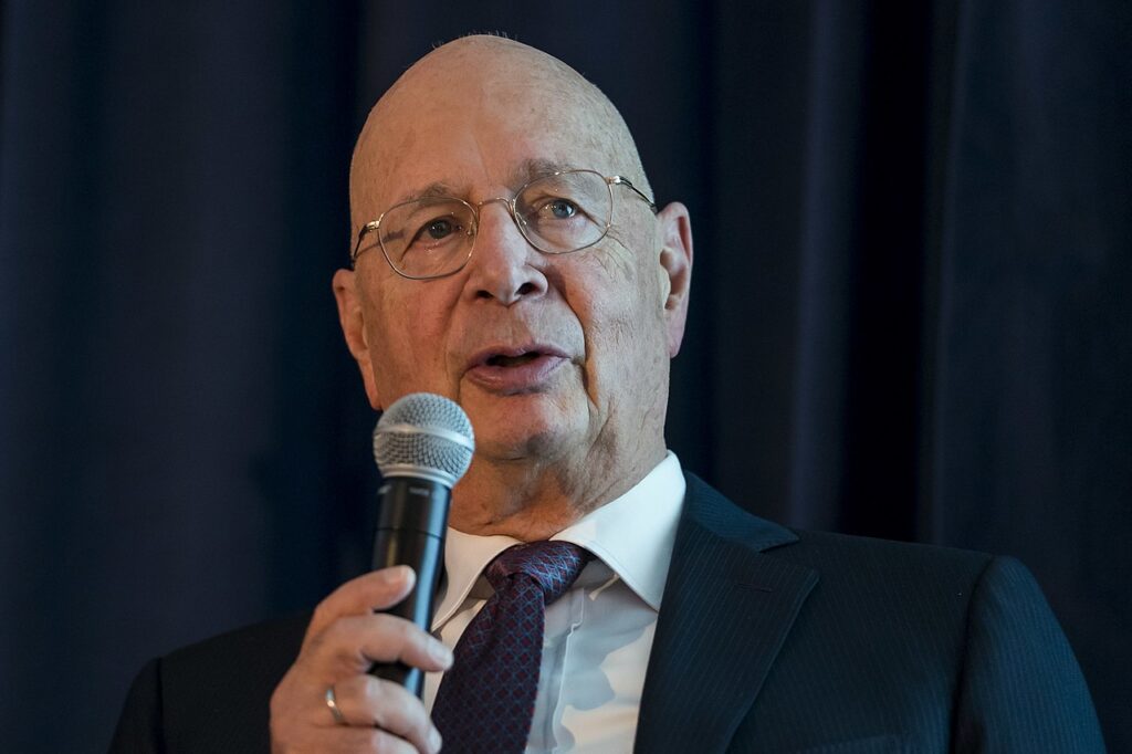 Klaus Schwab em 2018. Foto: Foundations World Economic Forum