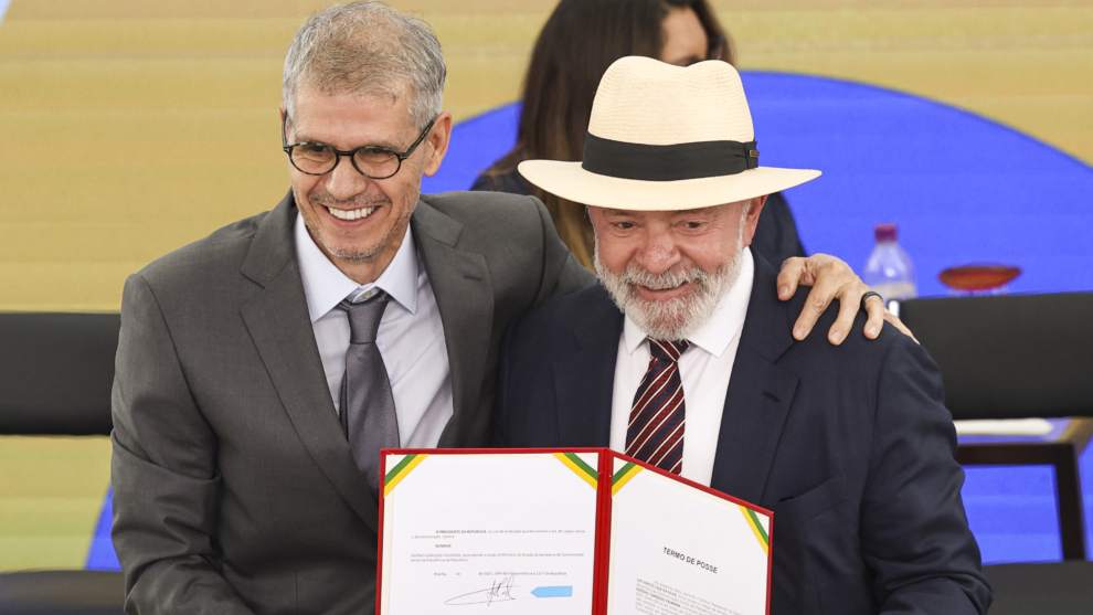 Sidônio Palmeira prepara novo slogan para governo Lula