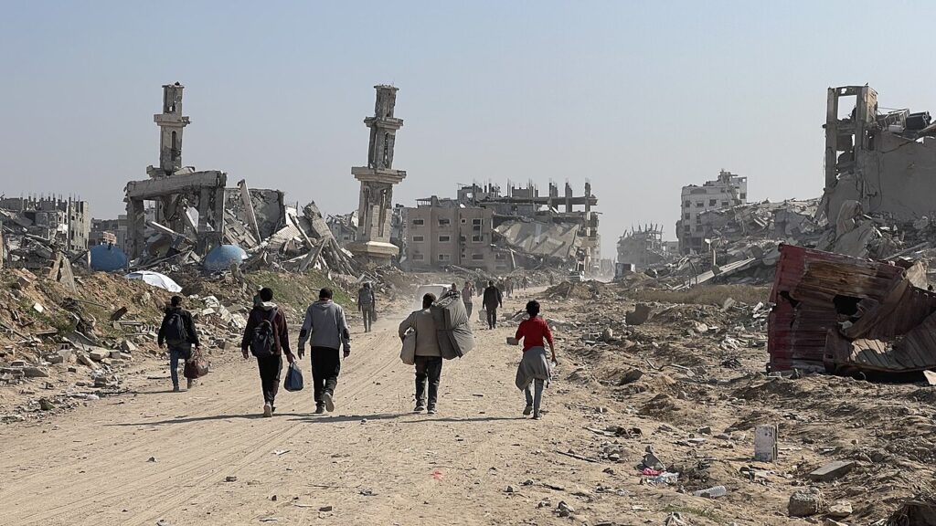 Civis na Faixa de Gaza. Foto: Jaber Jehad Badwan.