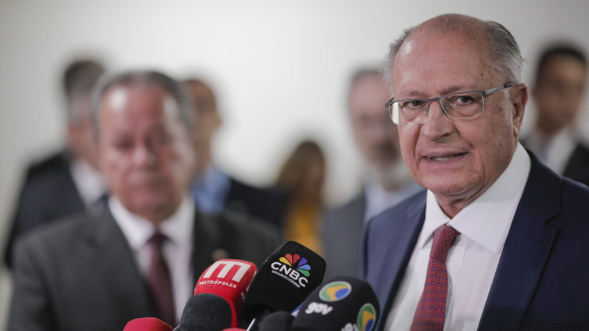 Alckimin fala com Secretário de Comércio dos Estados Unidos