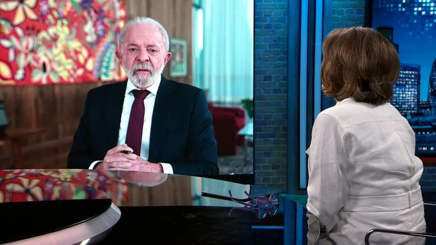 Lula fala com CNN Internacional
