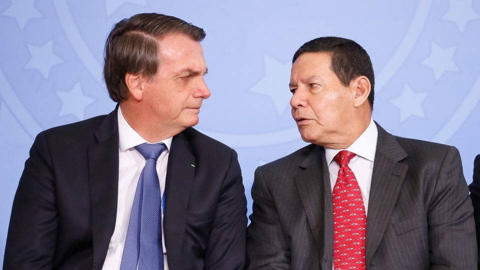 Mourão e Bolsonaro
