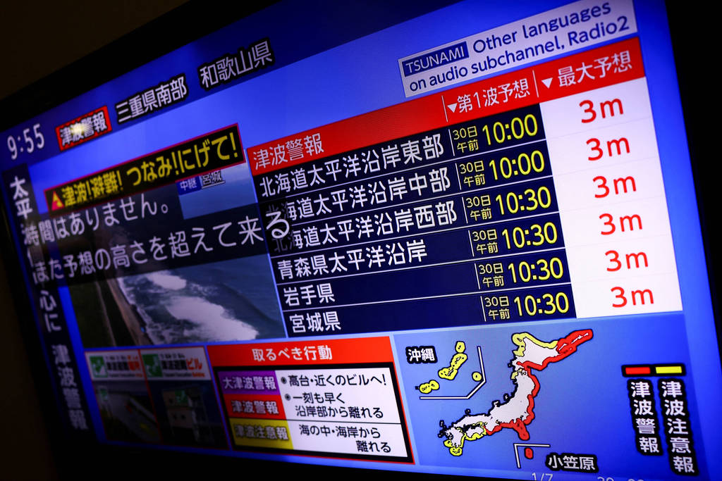 Terremoto na Rússia deixa Japão em alerta