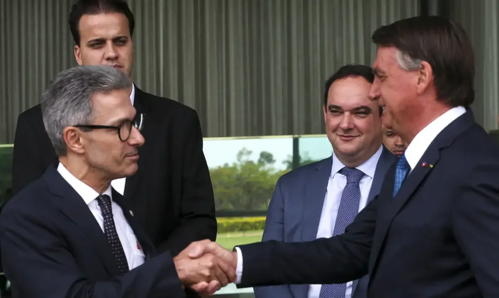 Zema e Bolsonaro