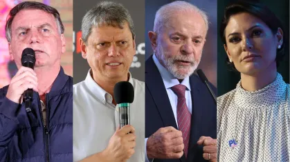 Pesquisa: Bolsonaro a frente de Lula