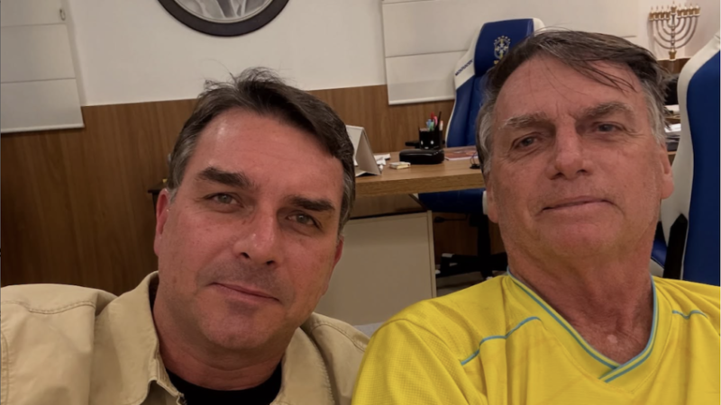 Flávio diz que Tarcísio e Bolsonaro estarão juntos em 2026