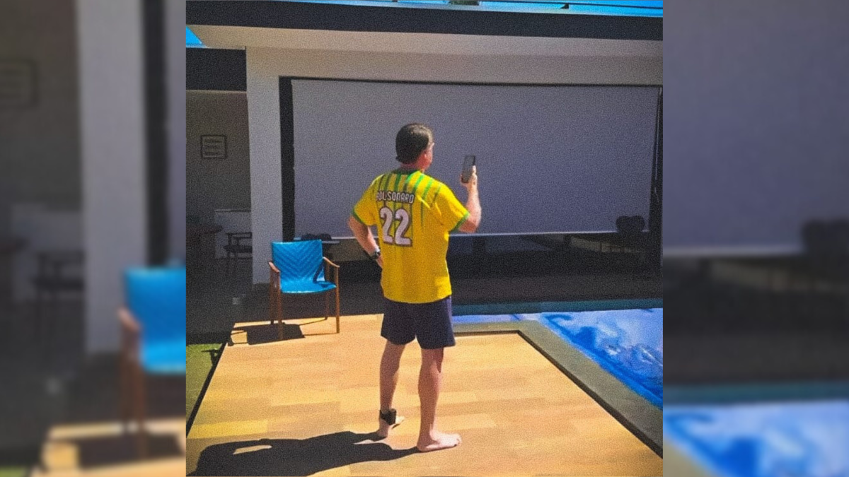 Bolsonaro explicou intervenção na tornozeleira