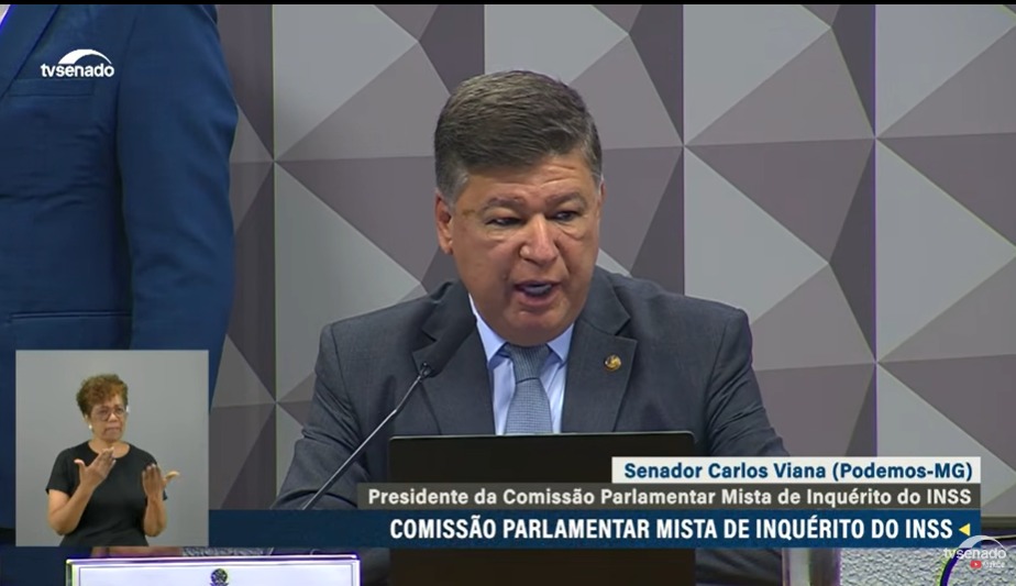 Oposição manobra e coloca Carlos Viana no comando da CPMI do INSS