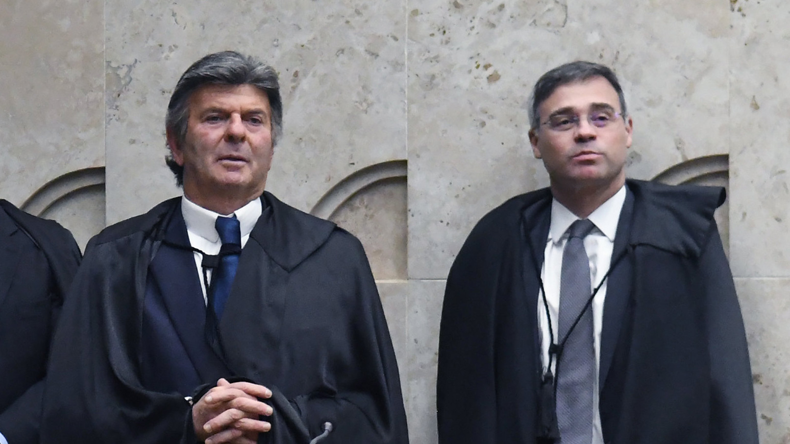 Ministros Luiz Fux e André Mendonça, do STF. Foto: Carlos Moura/SCO/STF