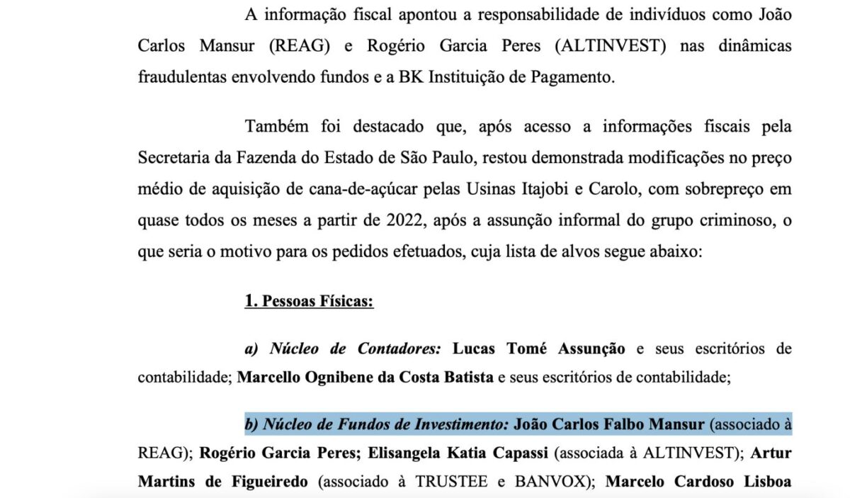 Gestora investigada por lavagem de dinheiro em esquema ligado ao PCC esteve com presidente do BC dias antes da operação