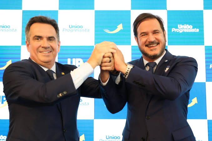 Ciro Nogueira (PP) e Antonio Rueda (União) anunciam desembarque do governo Lula