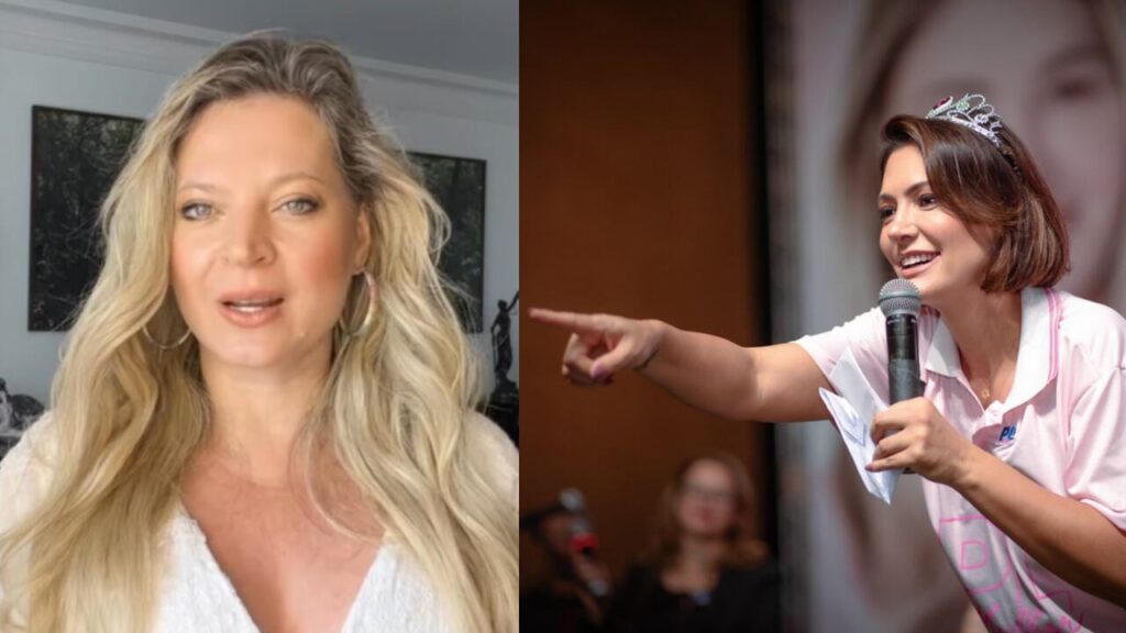 Michelle Bolsonaro processa Joice Hasselmann após ser chamada de "amante de Bolsonaro"