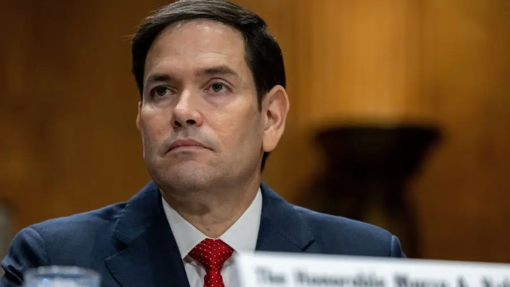 O secretário de Estado dos Estados Unidos, Marco Rubio