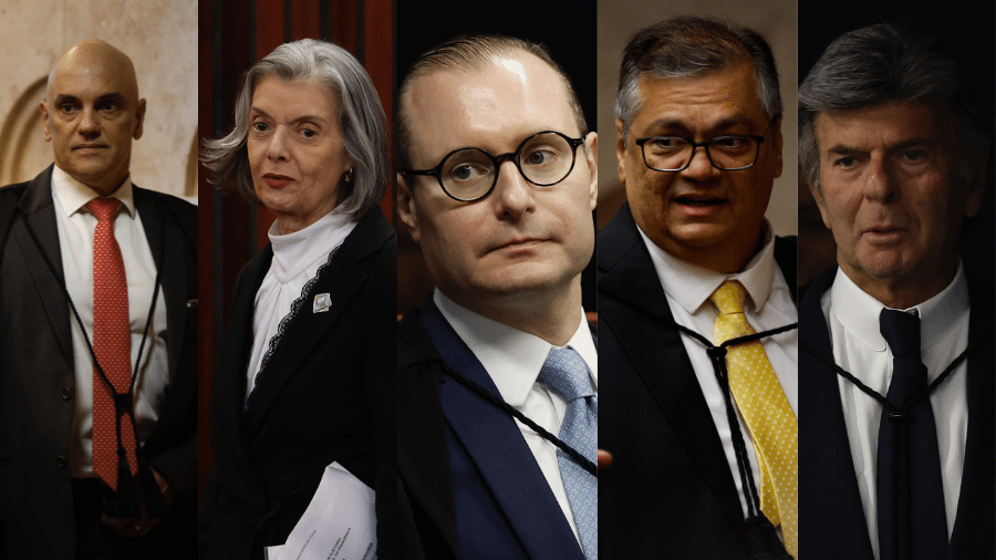 A primeira turma do STF é composta por Cármen Lúcia, Alexandre de Moraes, Cristiano Zanin, Flávio Dino e Luiz Fux. Membros serão responsáveis pelo julgamento de Bolsonaro
