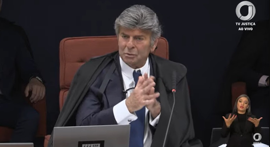 Luiz Fux aponta ausência de elementos para caracterizar organização criminosa na ação penal
