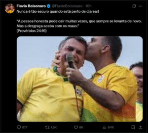 Flávio Bolsonaro X