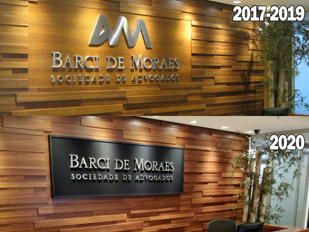 Recepção do escritório Barci de Moraes entre 2017 e 2020. Foto: Reprodução/Internet Archive