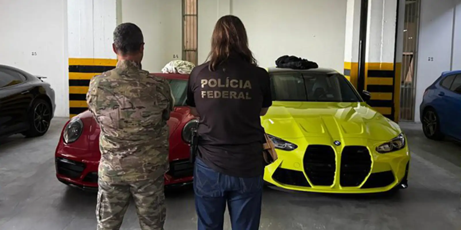 PF apreende veículos de luxo atribuídos ao Careca do INSS. FOTO: Polícia Federal