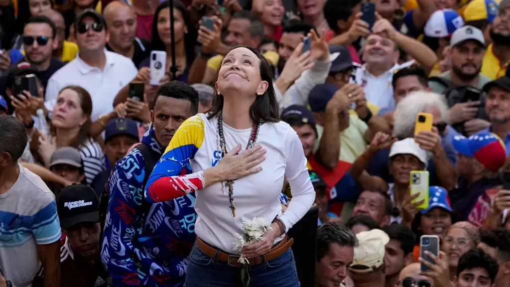 María Corina Machado - Direita celebra Nobel da Paz concedido à opositora de Maduro e critica Lula por apoiar regime chavista.