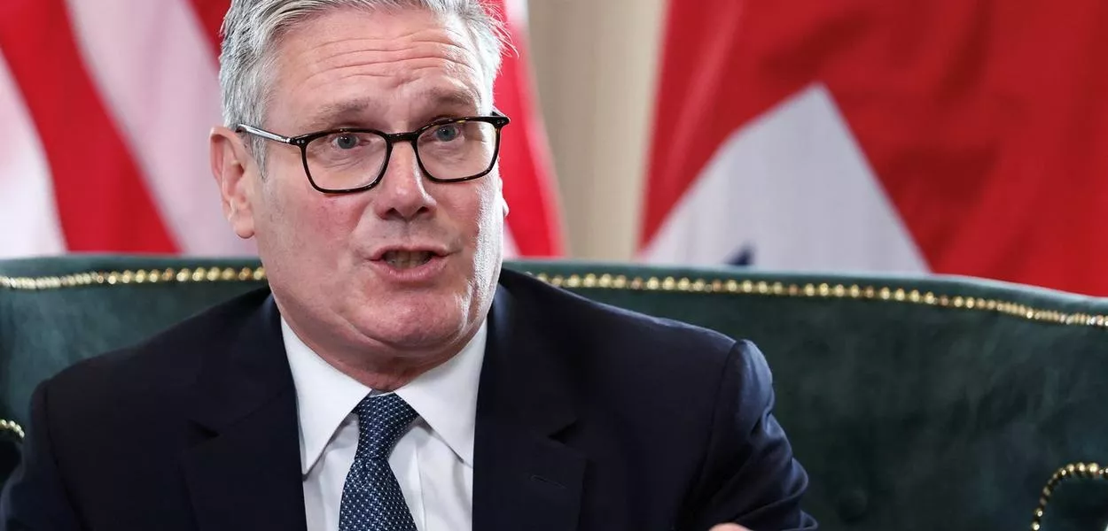Primeiro-ministro britânico Keir Starmer confirma presença na COP30 em Belém, fortalecendo laços com o Brasil e a agenda global de combate às mudanças climáticas. Foto: REUTERS/Evelyn Hockstein