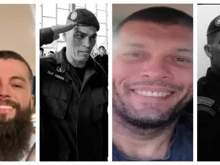 Cerimônia no Bope reúne colegas e familiares em clima de comoção; coronel diz que confronto foi "guerra declarada" foto: Divulgação