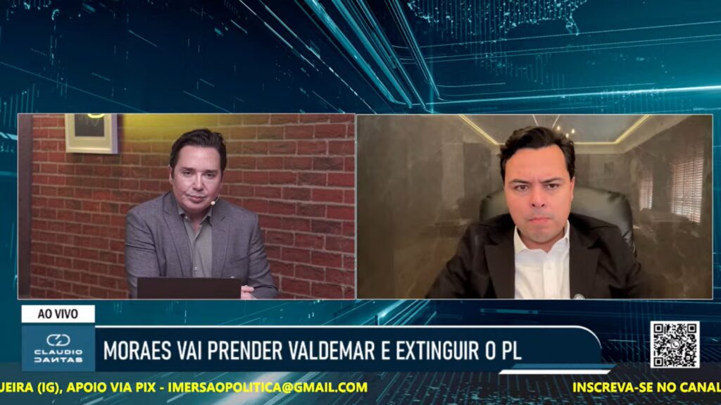 Para Chiquini, o Código de Processo Penal (CPP) é claro ao vedar a iniciativa do juiz na fase de investigação. Foto: Republicação/ Youtube Portal Claudio Dantas