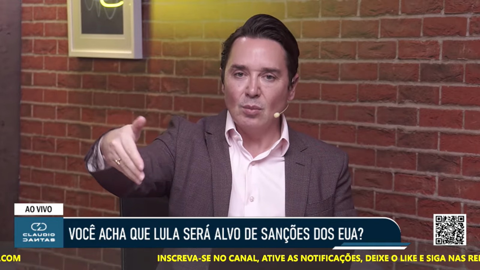 Para Dantas, ações internacionais recentes de Lula são um sinal de covardia política
