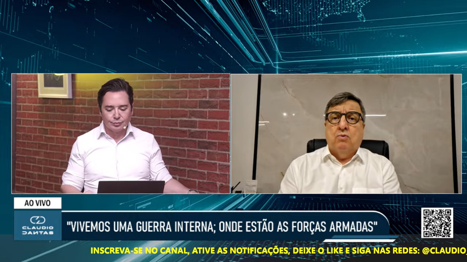 O deputado criticou o que classificou como uma postura “frágil” do governo federal no enfrentamento à violência