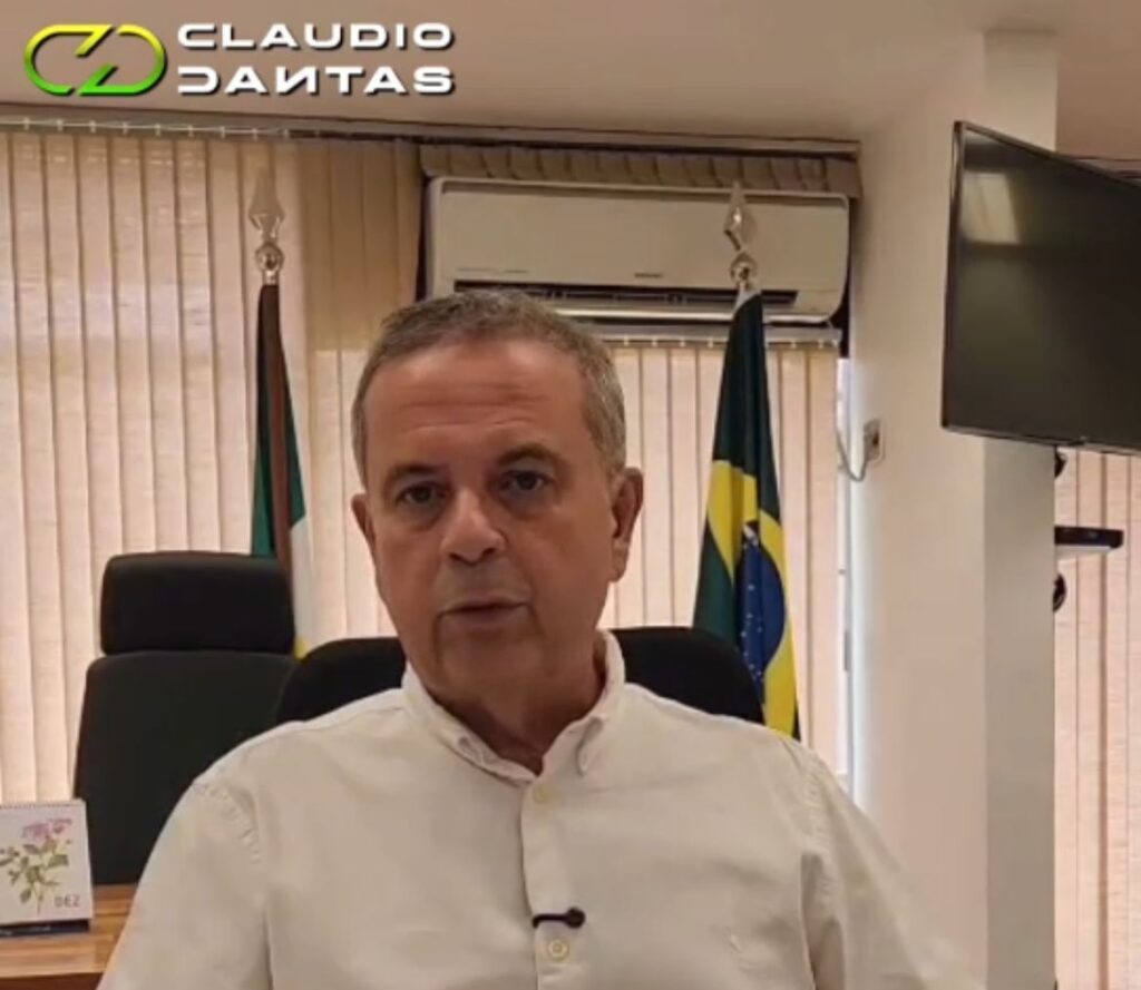 Marinho iniciou sua fala manifestando solidariedade à população do Rio de Janeiro, que enfrenta,