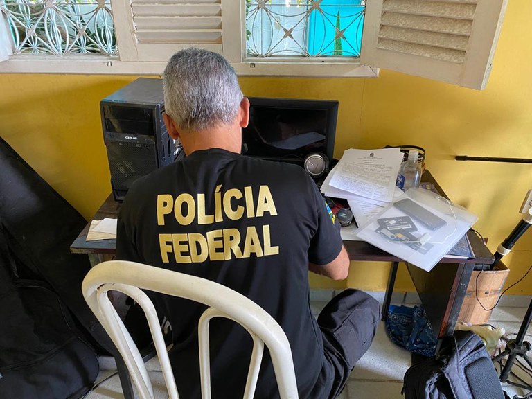 Delegacia de Crimes Cibernéticos desmantelados esquema virtual de pornografia infantil e pedofilia Foto: Gov.br