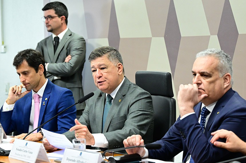 A CPMI do INSS vai pautar o requerimento para ouvir Frei Chico nesta quinta-feira, em meio às investigações que apontam desvios de recursos e ligações com um esquema de benefícios irregularesFoto: Senado Federal