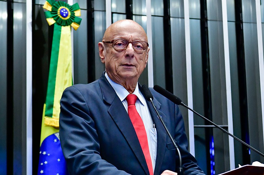 Senador Esperidião Amin (PP-SC) Foto: Waldemir Barreto/Agência Senado