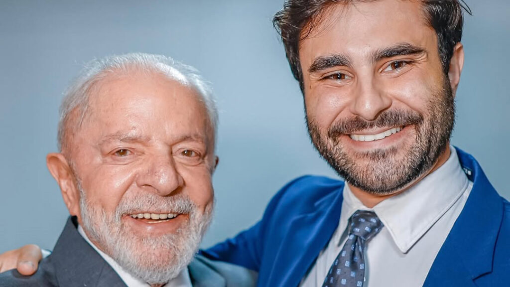 Lula e Pedro Rousseff. Foto: reprodução/Instagram