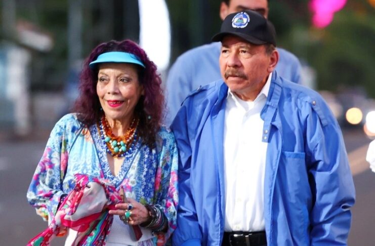 Rosario Murillo e Daniel Ortega, co-ditadores da Nicarágua, em setembro de 2024. Foto: Consejo de Comunicación y Ciudadanía del Gobierno de Nicaragua