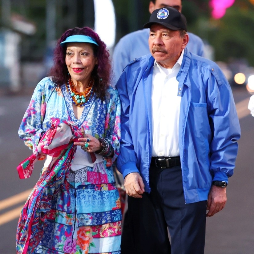 Rosario Murillo e Daniel Ortega, co-ditadores da Nicarágua, em setembro de 2024. Foto: Consejo de Comunicación y Ciudadanía del Gobierno de Nicaragua