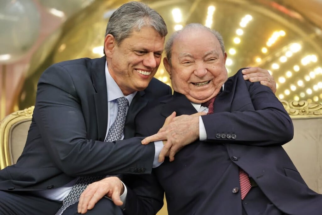 Tarcísio e Manoel Ferreira em São Paulo