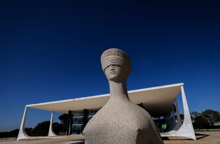CNJ - STF - O ministro do Supremo Tribunal Federal (STF) André Mendonça determinou nesta quinta-feira (27) novas providências para destravar o julgamento dos militares.