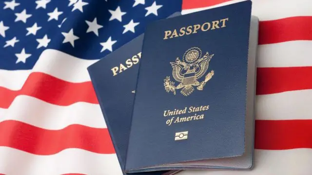 Passaporte Americano Foto: BBC/Getty Images