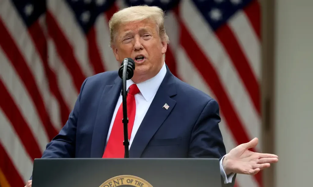 Donald Trump, presidente dos EUA Foto:Reuters/Jonathan Ernst/Agência Brasil