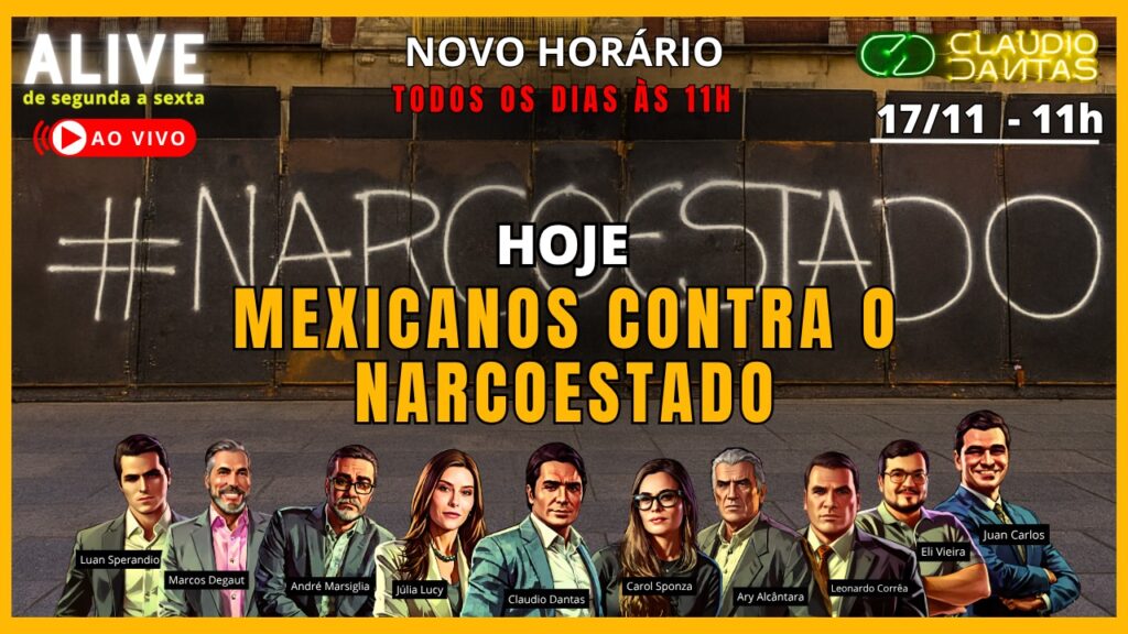 Mexicanos cobram renúncia de narcopresidente; fim do Tarifaço é fake; Maduro ganha 2ª chance