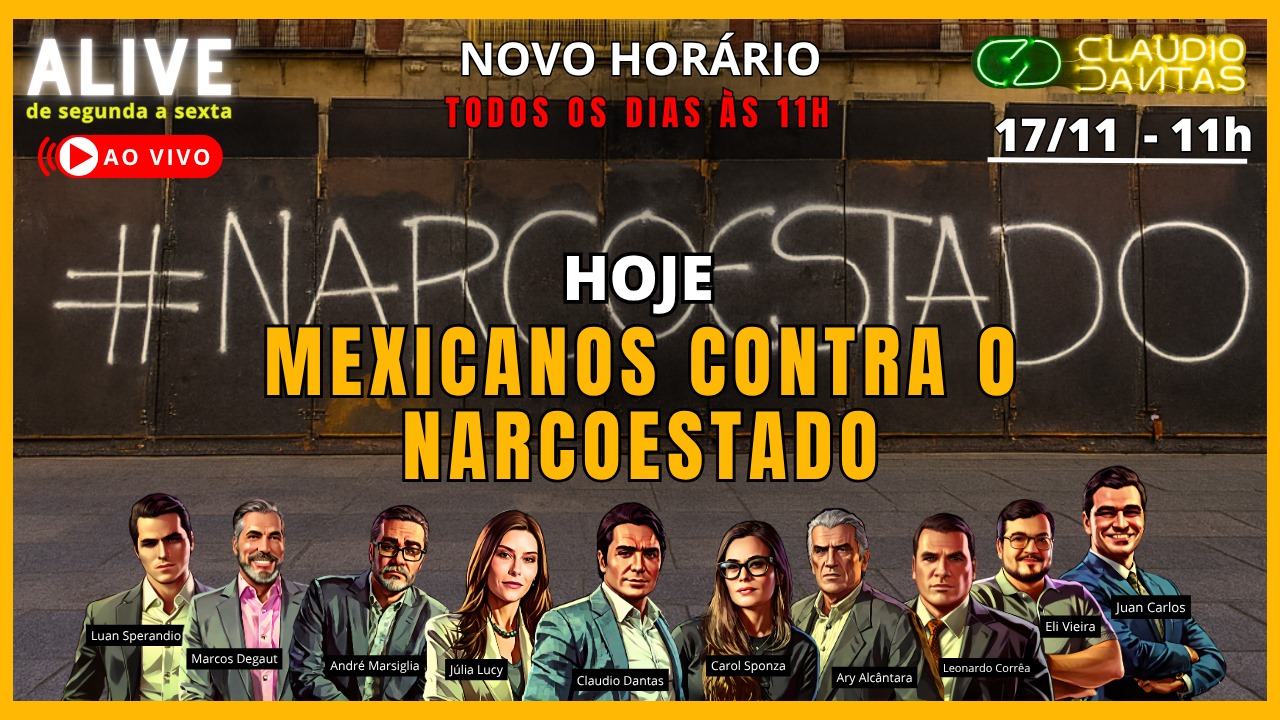Mexicanos cobram renúncia de narcopresidente; fim do Tarifaço é fake; Maduro ganha 2ª chance