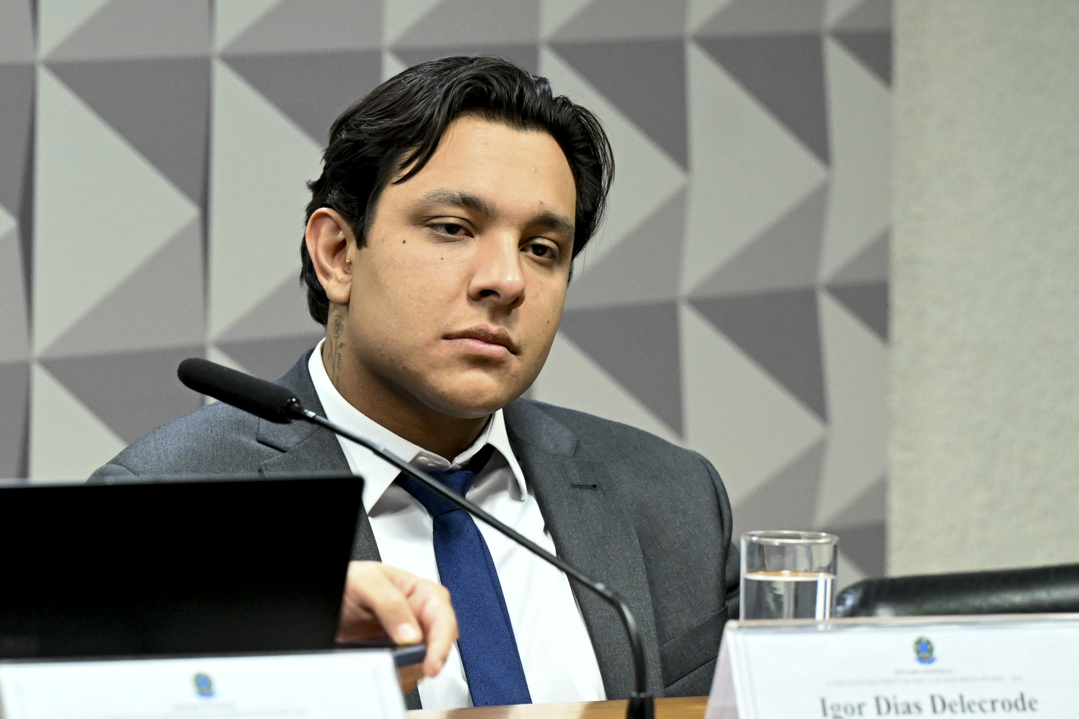 O depoimento de Delecrode foi realizado sob a proteção de um habeas corpus concedido pelo ministro Gilmar Mendes, do Supremo Tribunal Federal (STF)