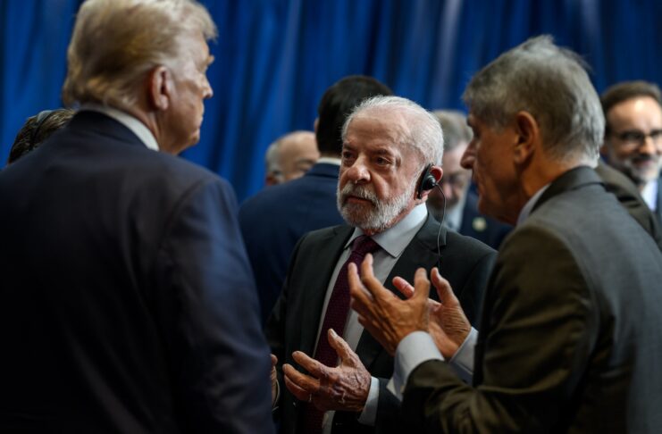 Lula e Trump voltar