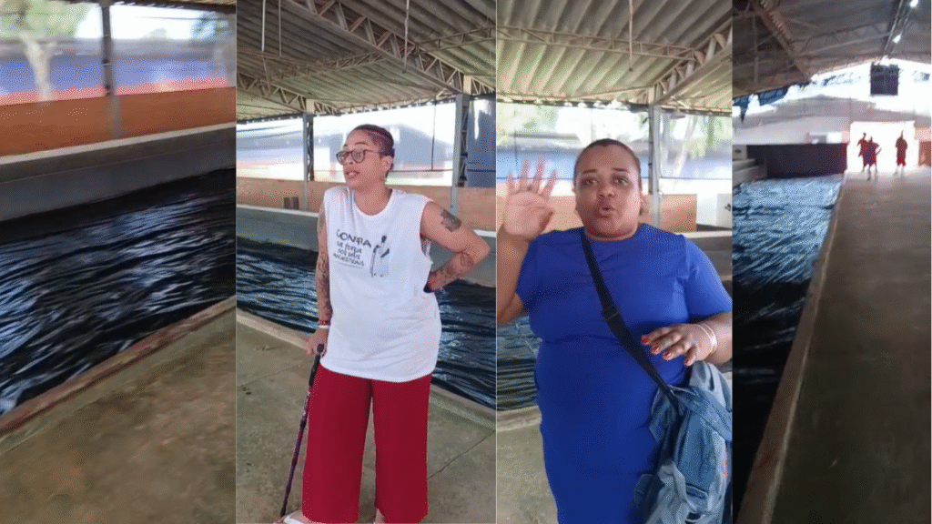 Mulheres denunciam que foram alojadas em estábulos durante a Marcha Nacional das Mulheres Negras em Brasília