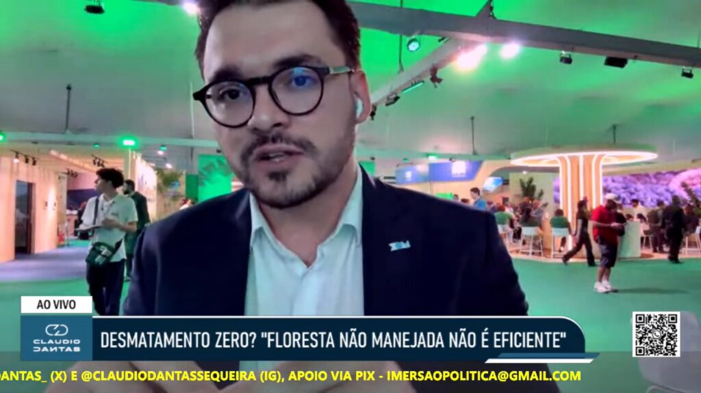 Franco participará nesta terça-feira (11) de uma palestra durante a COP 30, promovida pelo CESUPA (Centro Universitário do Pará)