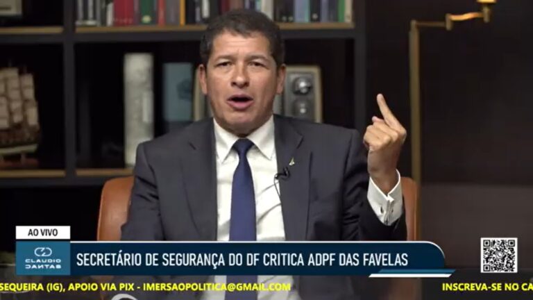 Exclusivo: Secretário de Segurança do DF critica ADPF das Favelas e rebate Lula