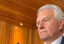 União Brasil intensifica exposição de Ronaldo Caiado após pré-candidatura de Flávio Bolsonaro