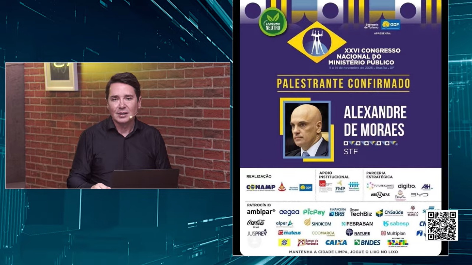 Dantas classificou a prática como “conflito de interesses evidente”